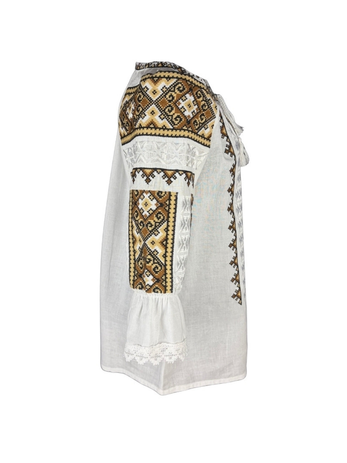 Bluza dama IL26 alb/bej