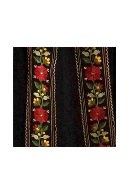 Fusta dama R24F, negru/rosu