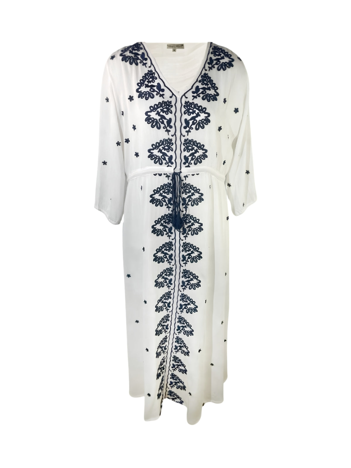 Rochie dama casual RL24, alb/gri