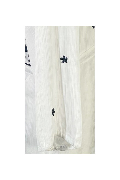 Rochie dama casual RL24, alb/gri