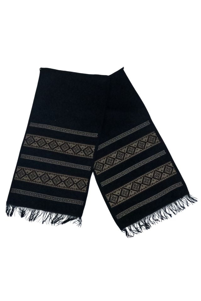 Fusta dama casual tip fota negru/maro, One Size INTL