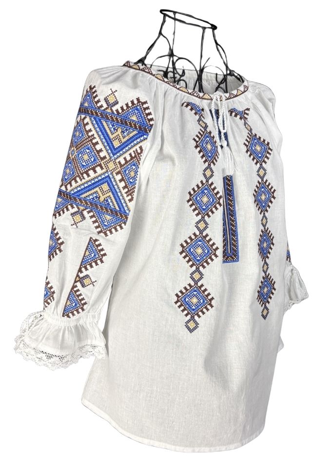 Bluza dama M26 alb/maro