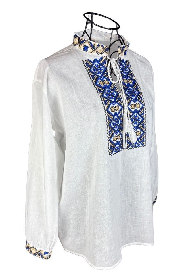 Bluza baieti CPB alb/albastru