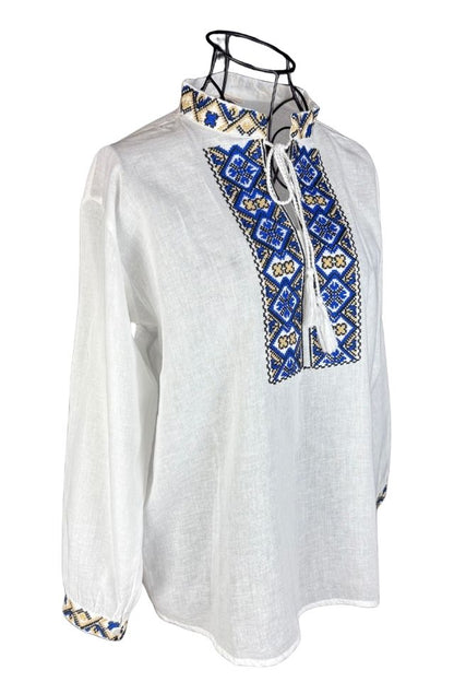 Bluza baieti CPB alb/albastru