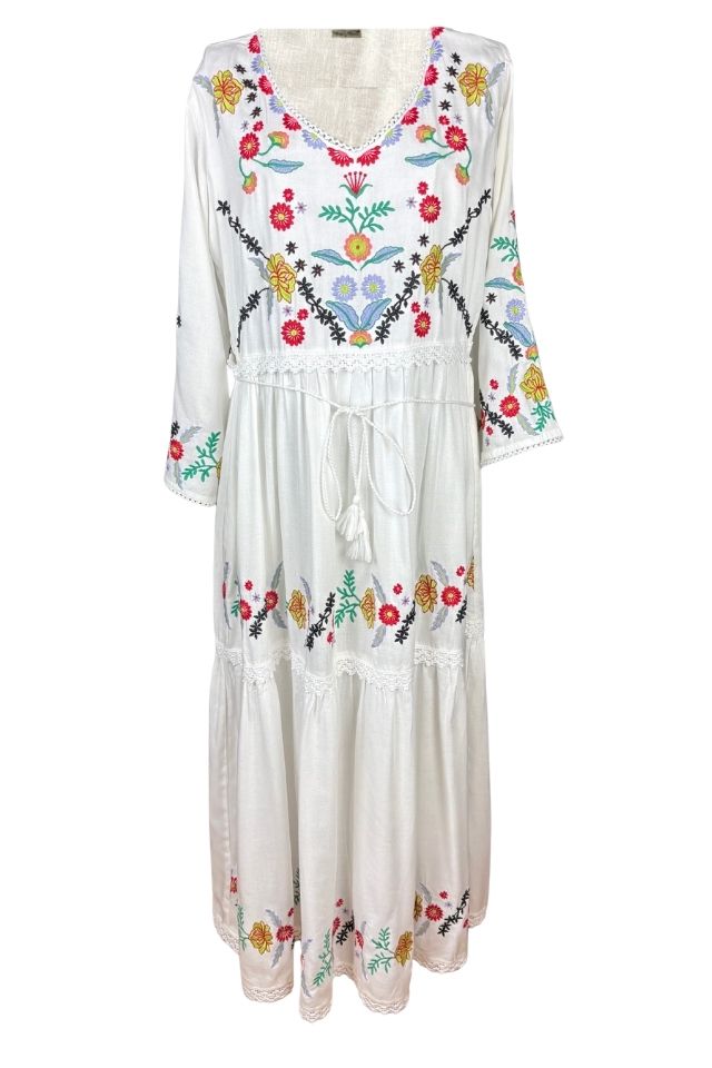 Rochie dama casual A26 alb