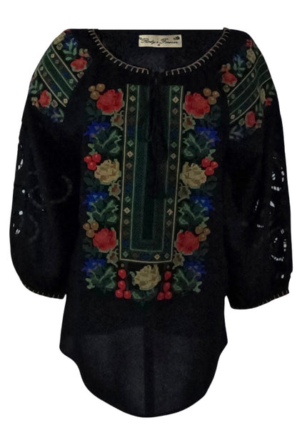 Bluza dama tip ie R25, negru antichizat