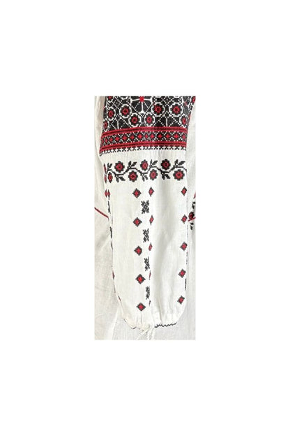 Bluza dama RA25 alb/rosu