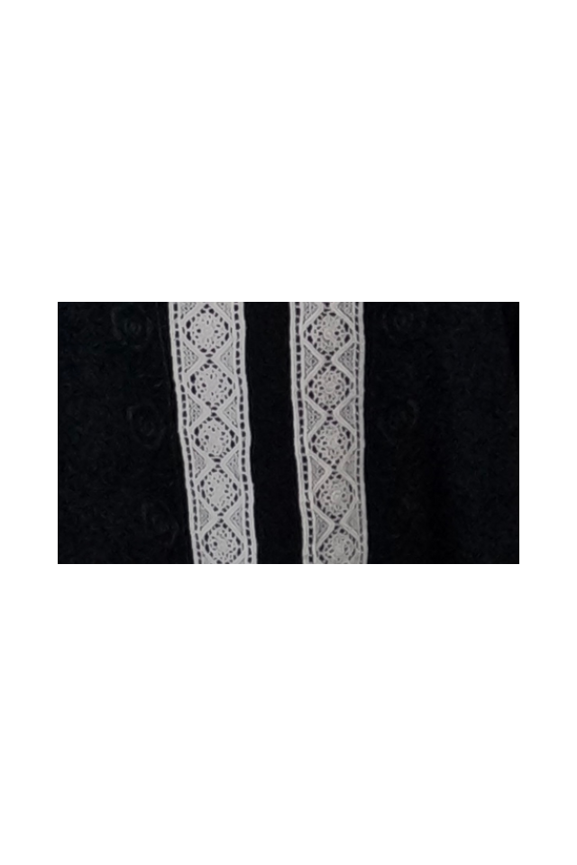 Bluza tip ie dama B23, negru/bej