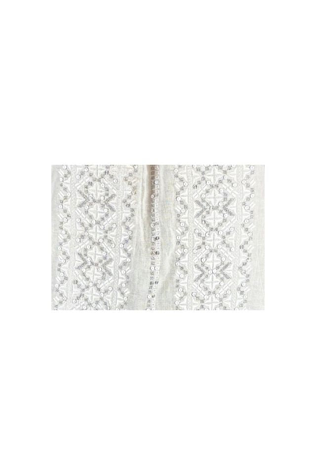 Bluza tip ie dama R25 alb/argintiu