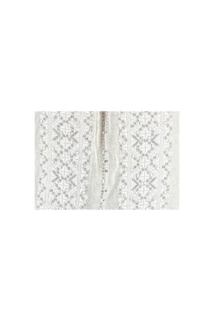 Bluza tip ie dama R25 alb/argintiu