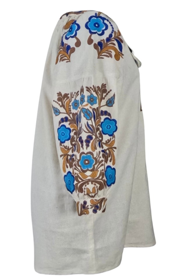 Bluza tip ie dama B2, bej/maro