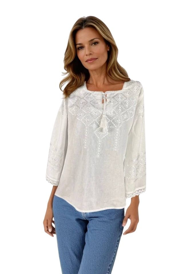 Bluza dama RA25 alb mat