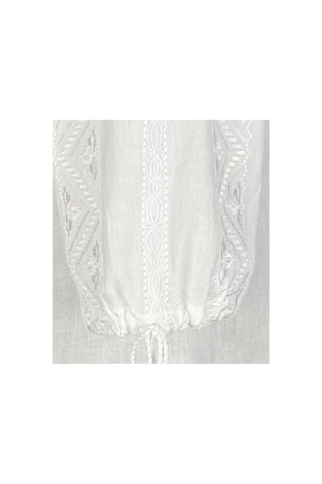 Bluza tip ie dama B23, alb creta
