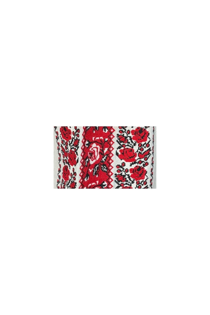 Bluza dama 2IU26 alb/rosu