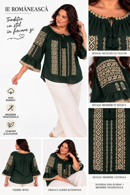 Bluza dama OG26 verde