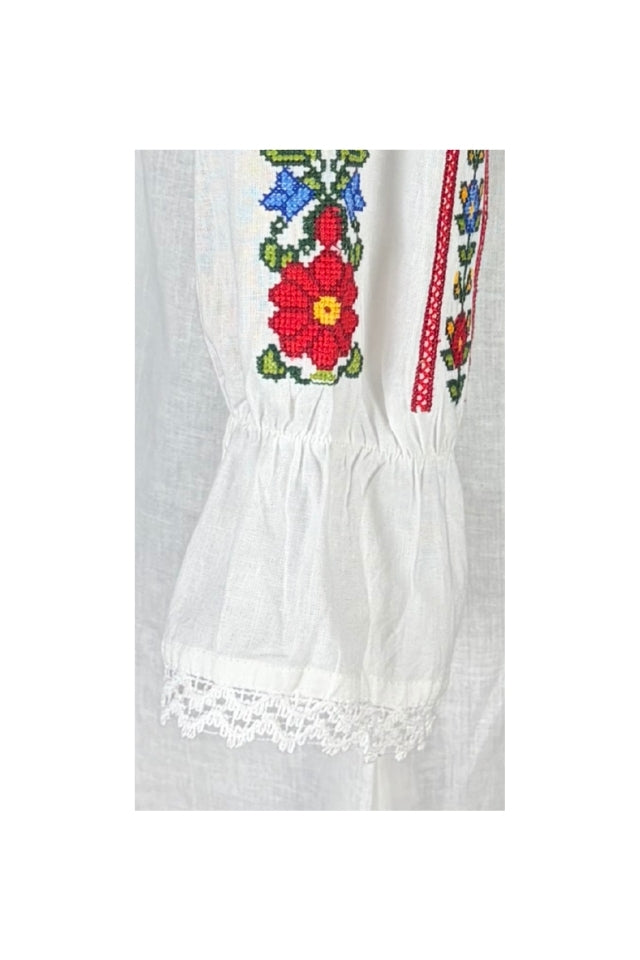 Bluza dama IL26 alb/galben