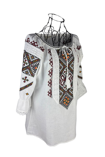 Bluza dama SE26F alb/mov