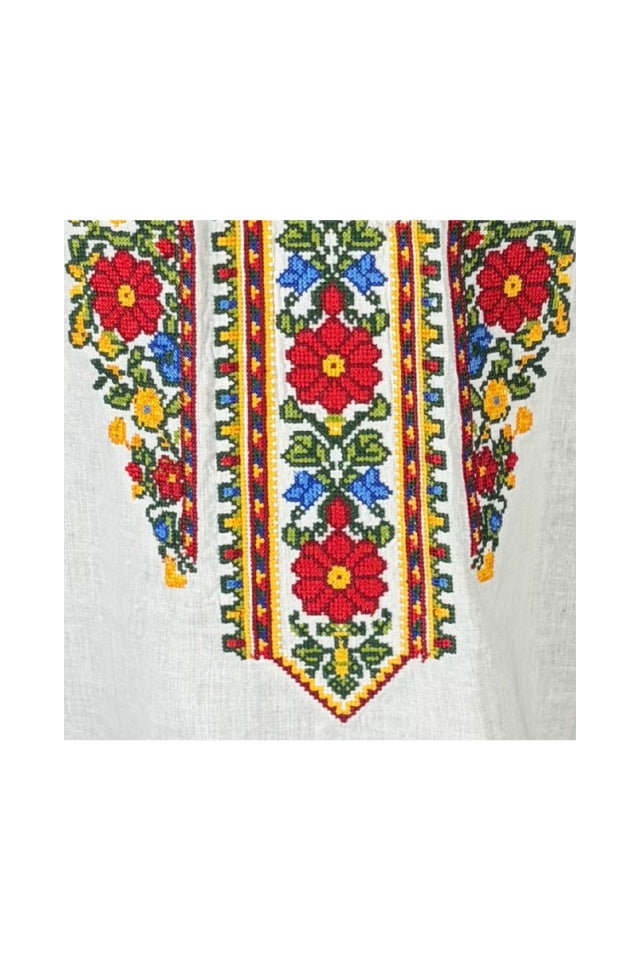 Bluza dama IL26 alb/galben