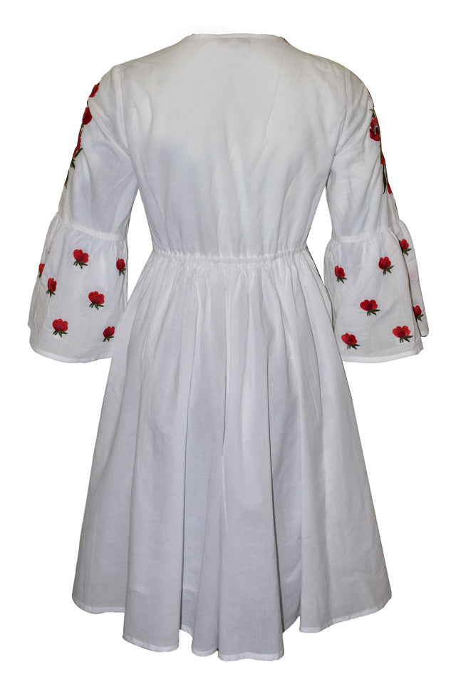 Rochie dama casual R11, alb