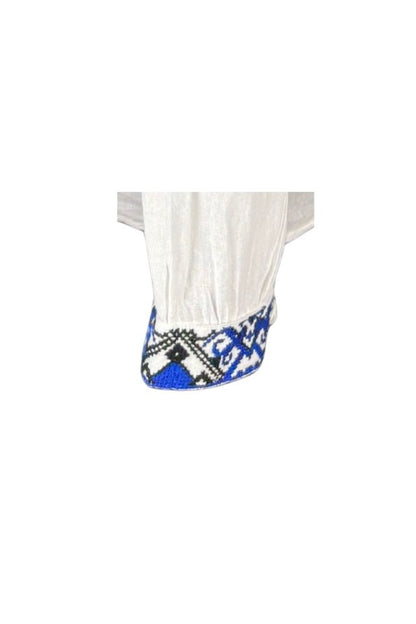 Bluza baieti CPB alb/albastru