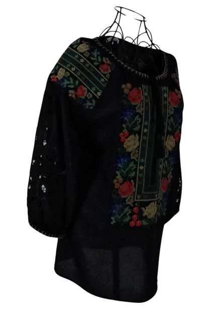 Bluza dama tip ie R25, negru antichizat