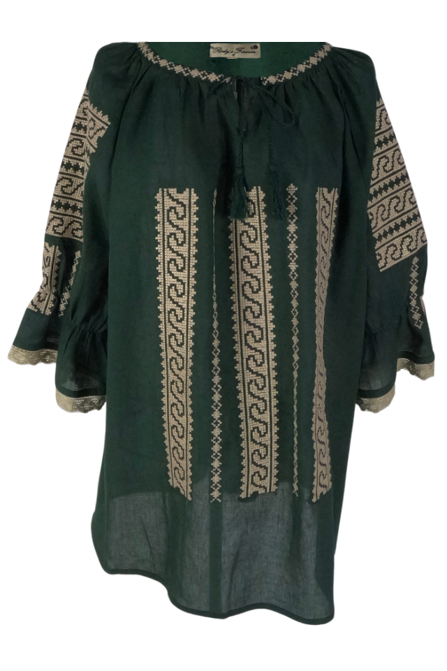 Bluza tip ie dama R46, verde moss