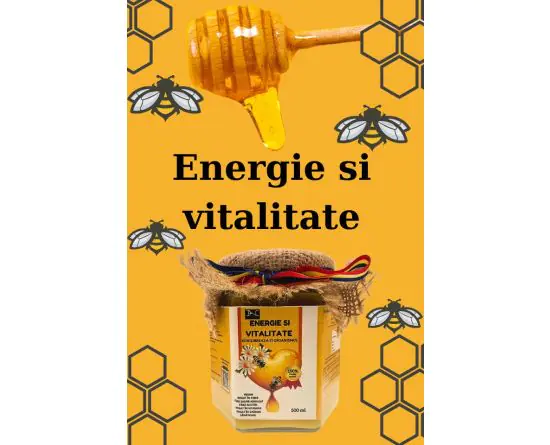 Produs apicol pentru energie și imunitate Produs apicol pentru energie și vitalitate
