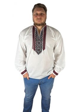 Ie barbati CPB3 alb/rosu