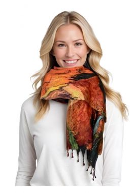 Fular casmir dama 2,12 maro/oranj