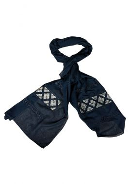 Marama traditionala MA negru/auriu