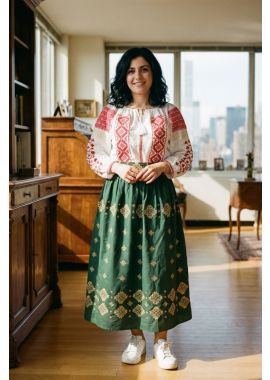 Fusta dama A26 verde