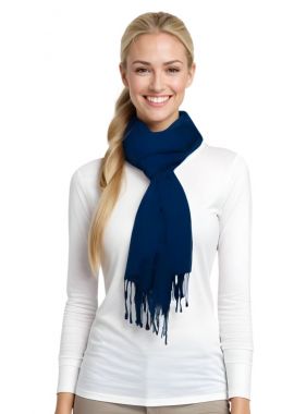 Esarfa casmir,dama, bleumarin