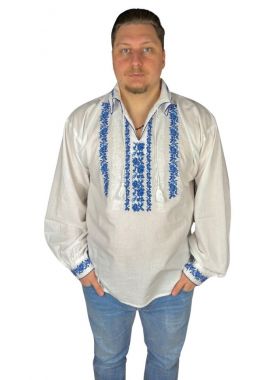 Ie barbati CPM26 alb/bleumarin