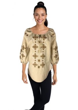 Bluza dama traditionala 025 crem