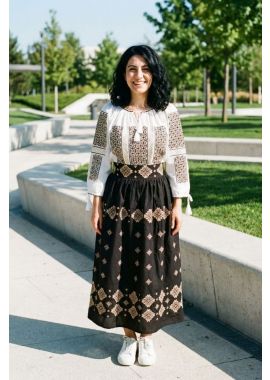 Fusta dama A26 negru