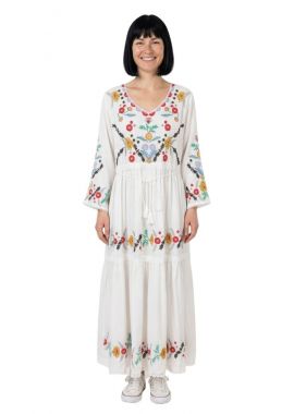 Rochie dama casual A26 alb