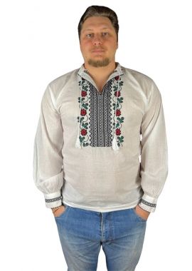 Ie barbati CP26 alb/verde inchis