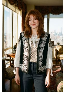 Vesta dama A26 negru/gri