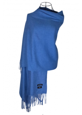 Fular dama uni 24U, albastru deschis