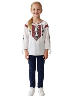 Bluza fete CFI26 alb/negru