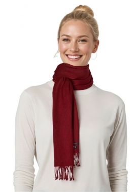 Fular dama uni 24U, rosu bordo