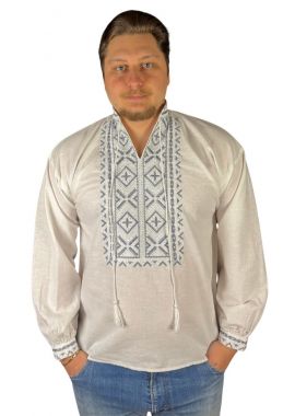 Ie barbati CP26 alb/gri