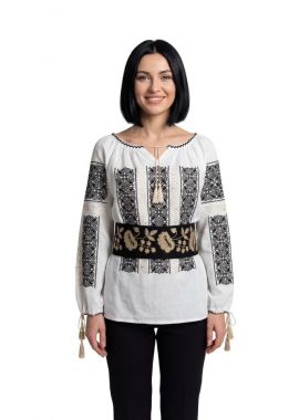 Brau traditional romanesc negru CP26 negru/crem