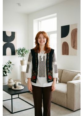 Vesta dama A26 negru/mov