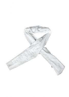 Marama traditionala MA alb