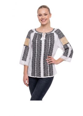 Bluza dama IL26 alb/crem