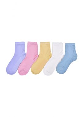 Set 10 perechi sosete dama, DML ,Dacali , marimea 36-40, multicolor
